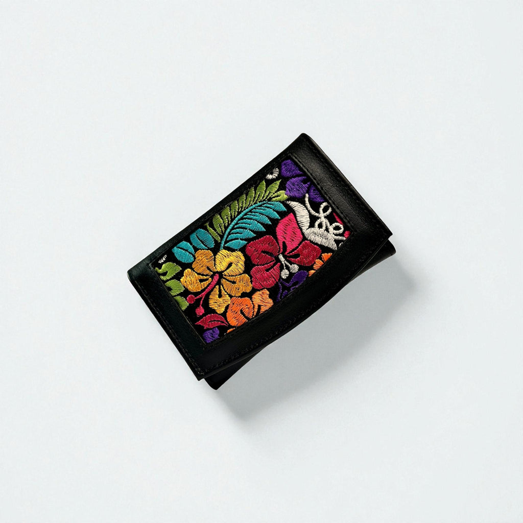 Billetera Andrea con Bordado