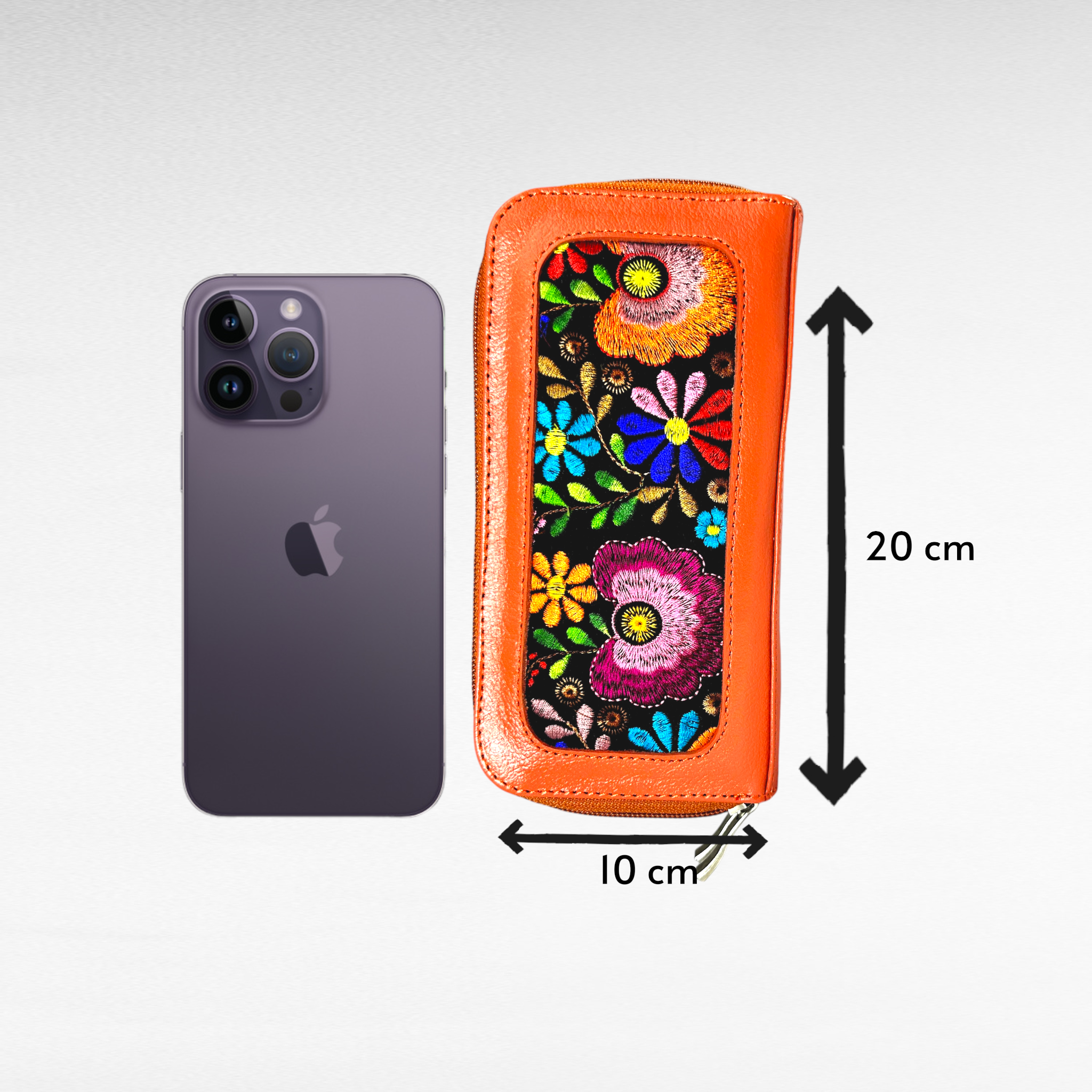 Billetera Sofia con Bordado