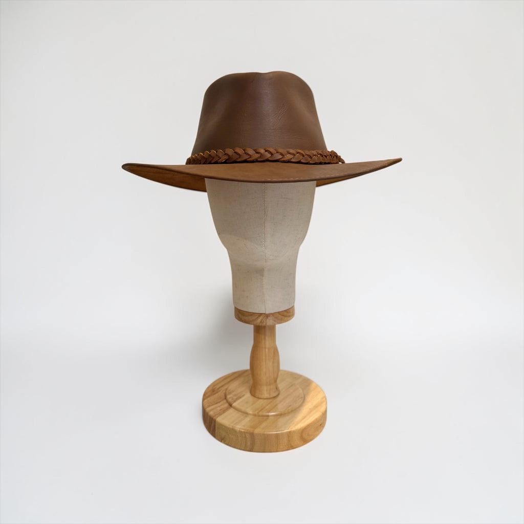 Sombrero de cuero