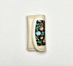 Billetera de mujer Abigail con Bordado