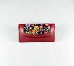 Billetera de mujer Abigail con Bordado