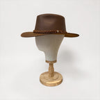 Sombrero de cuero
