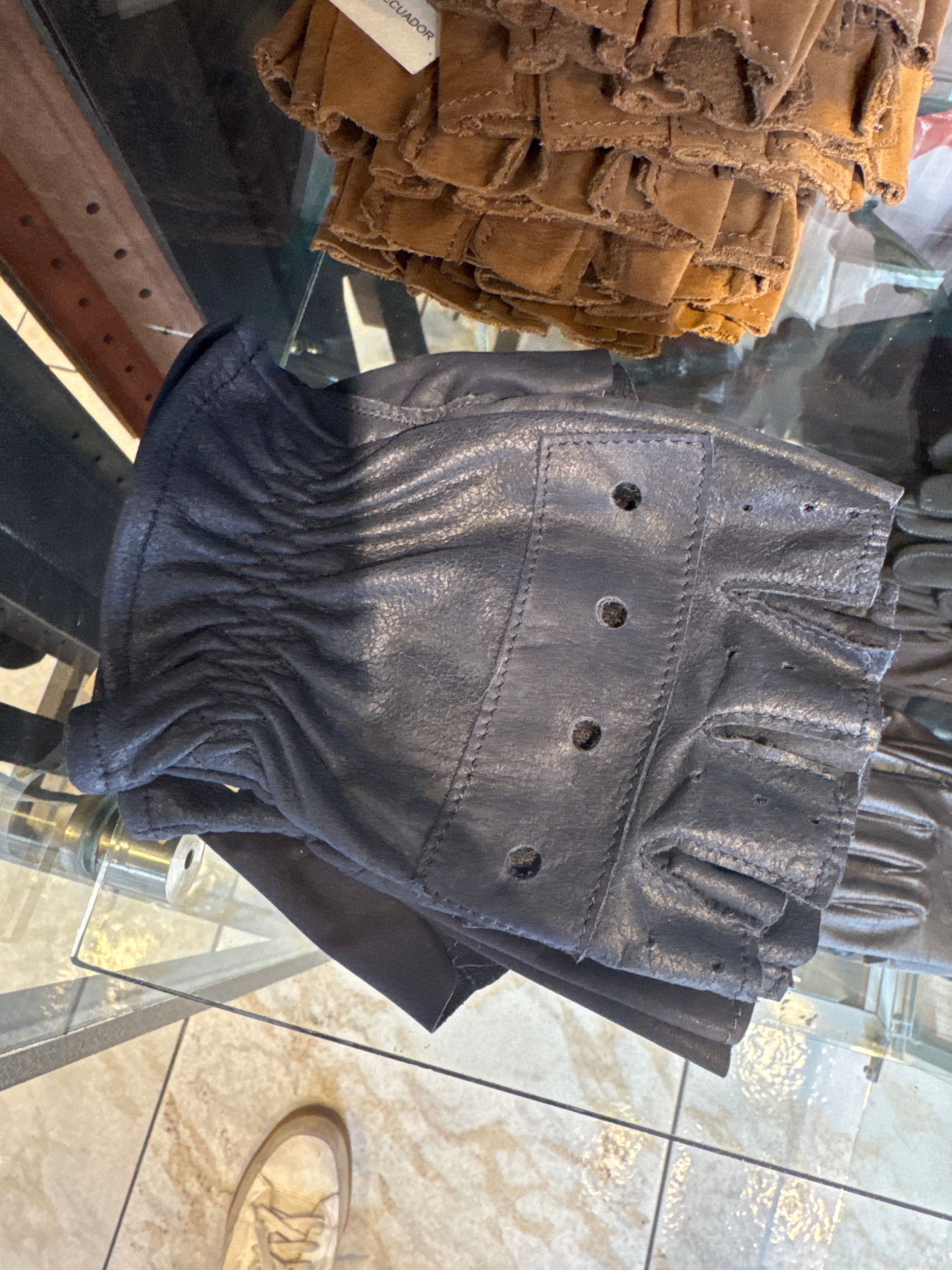 Guantes sin dedos
