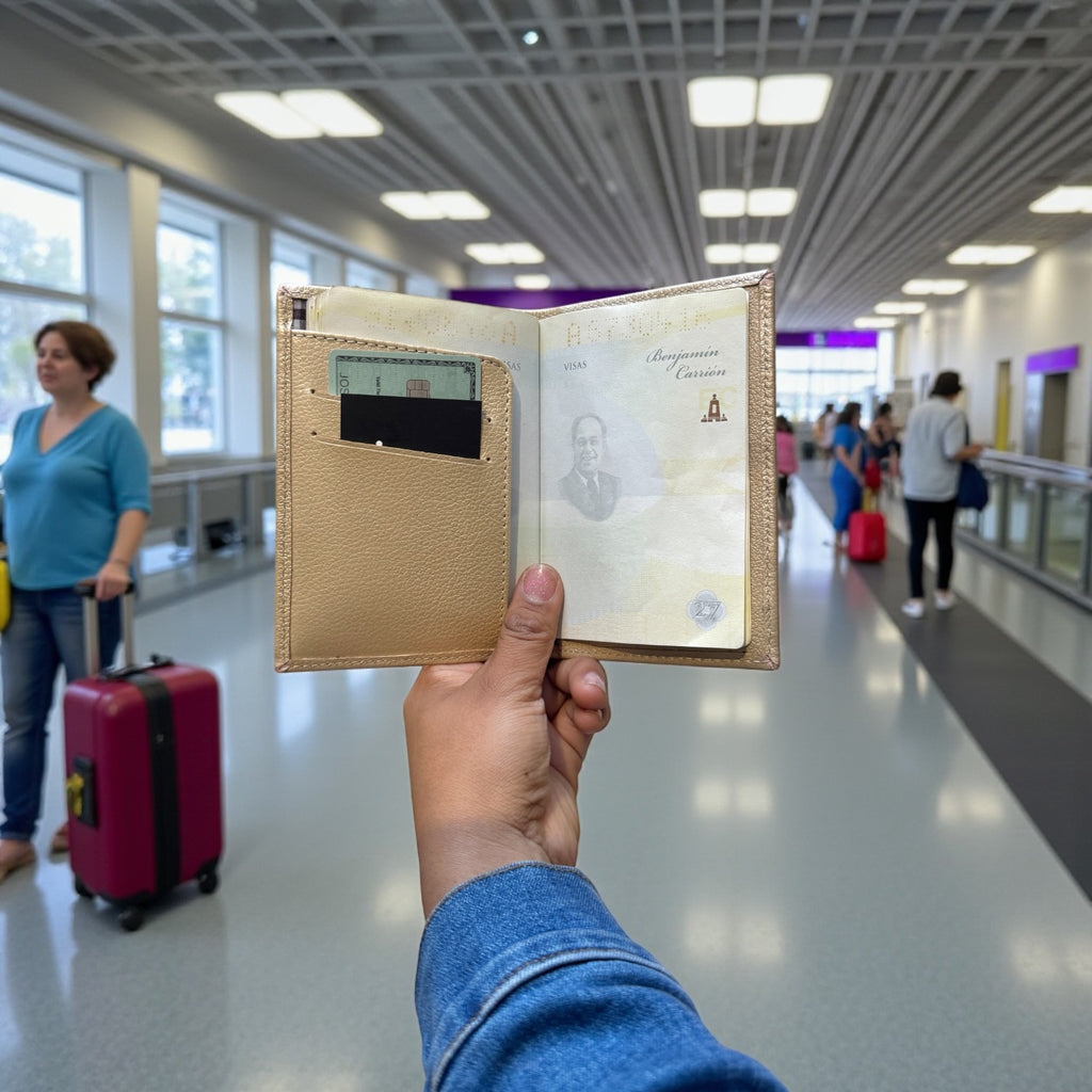 Porta Pasaporte Sencillo