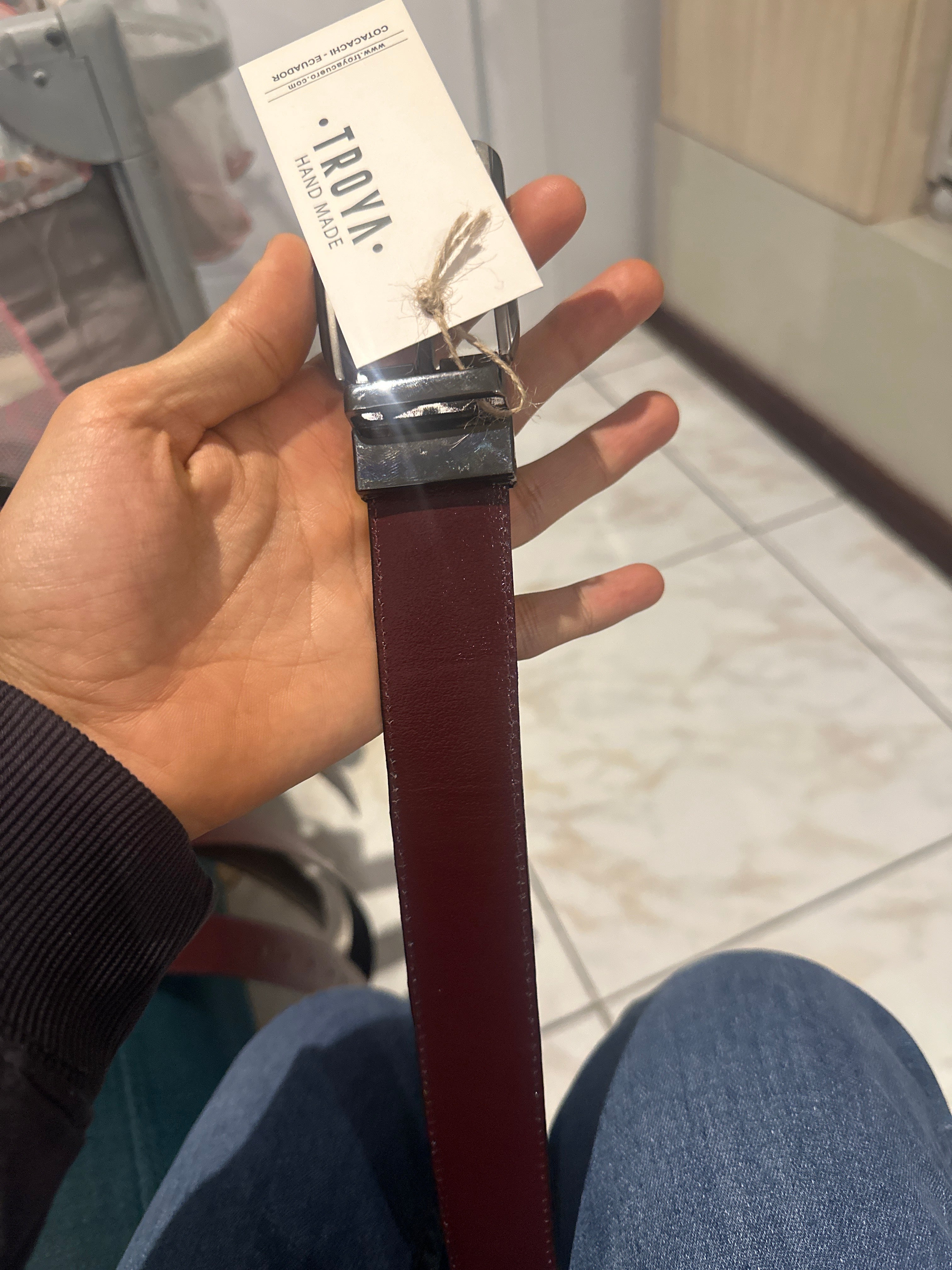 Correa hombre Pedro