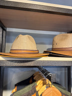Sombrero de Cuero y Yute