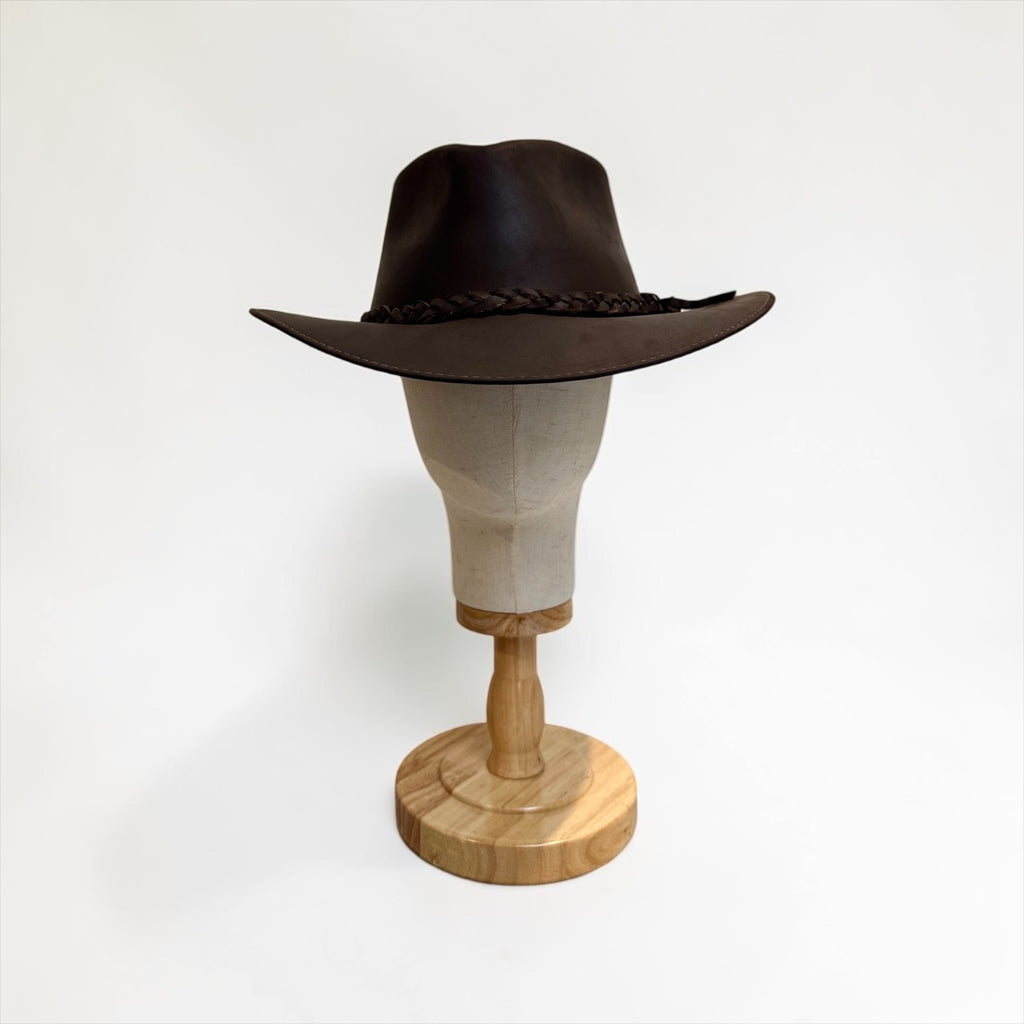 Sombrero de cuero
