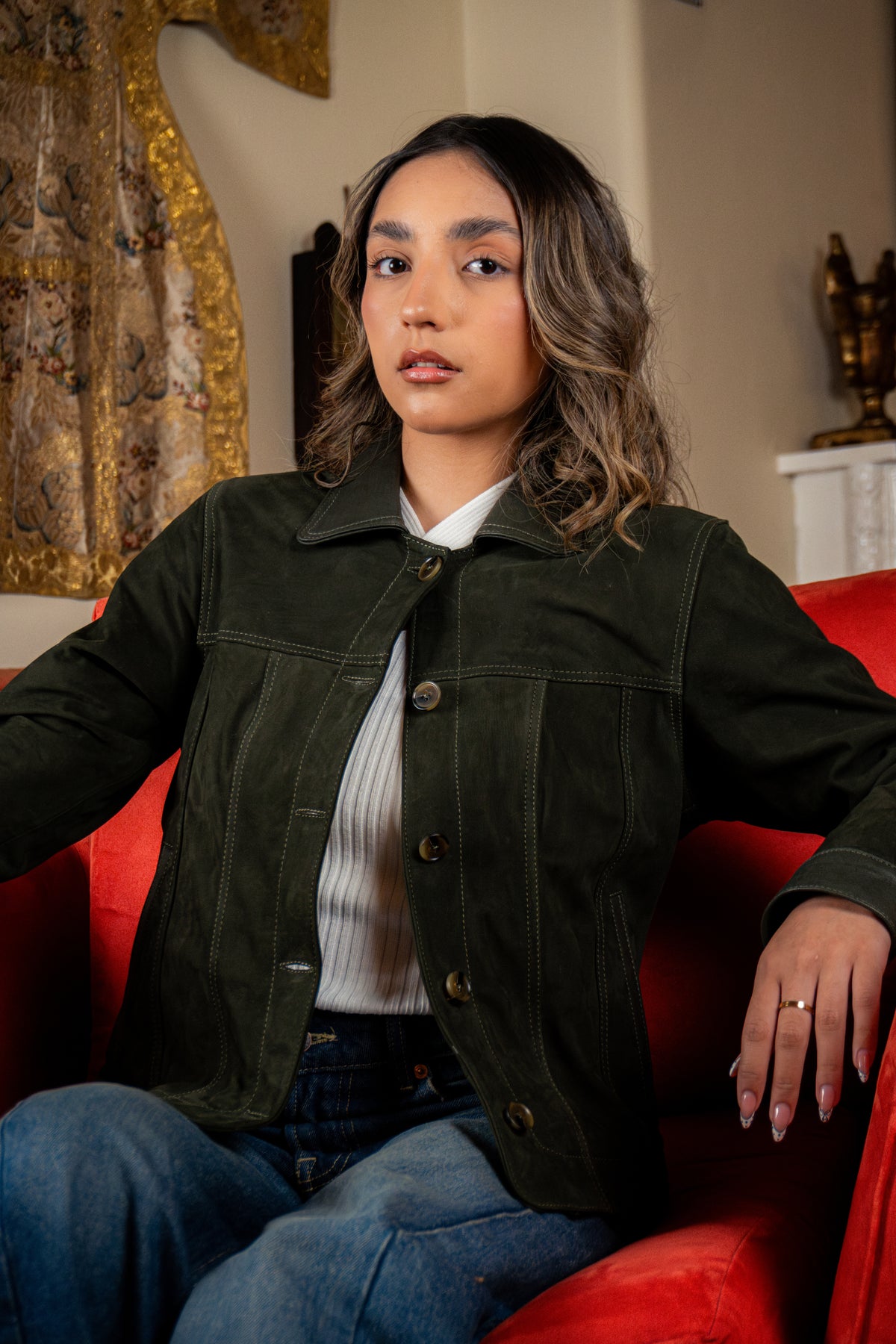 Chaqueta de Mujer Jean