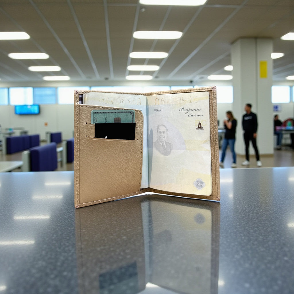 Porta Pasaporte Sencillo