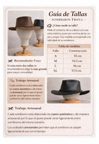 Sombrero de cuero