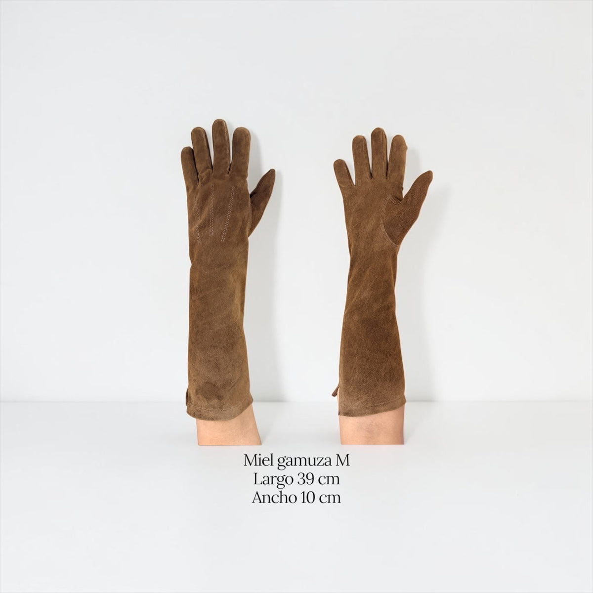 Guante largo mujer