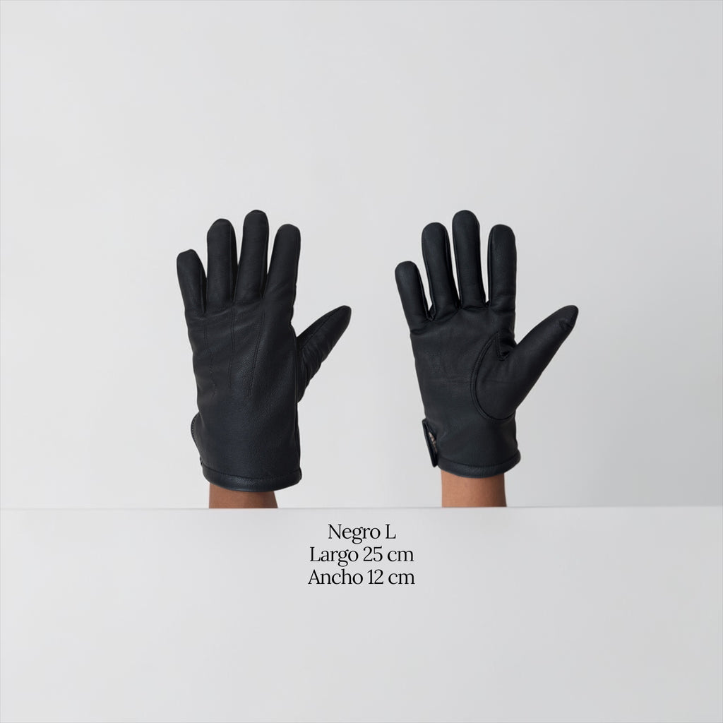 Guantes hombre felpa