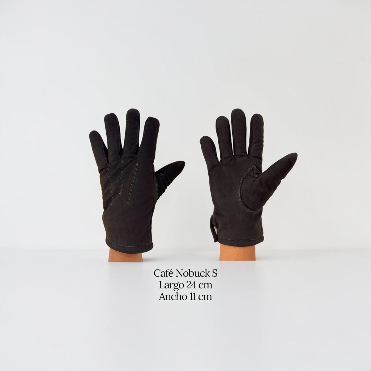 Guantes hombre felpa