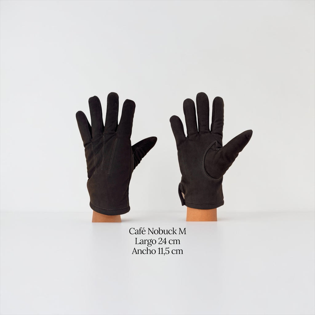 Guantes hombre felpa