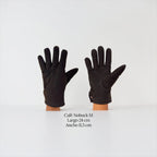 Guantes hombre felpa