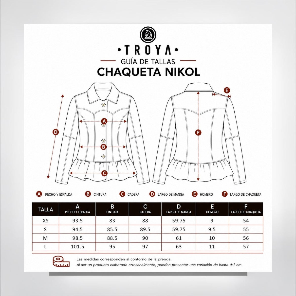 Chaqueta Nikol