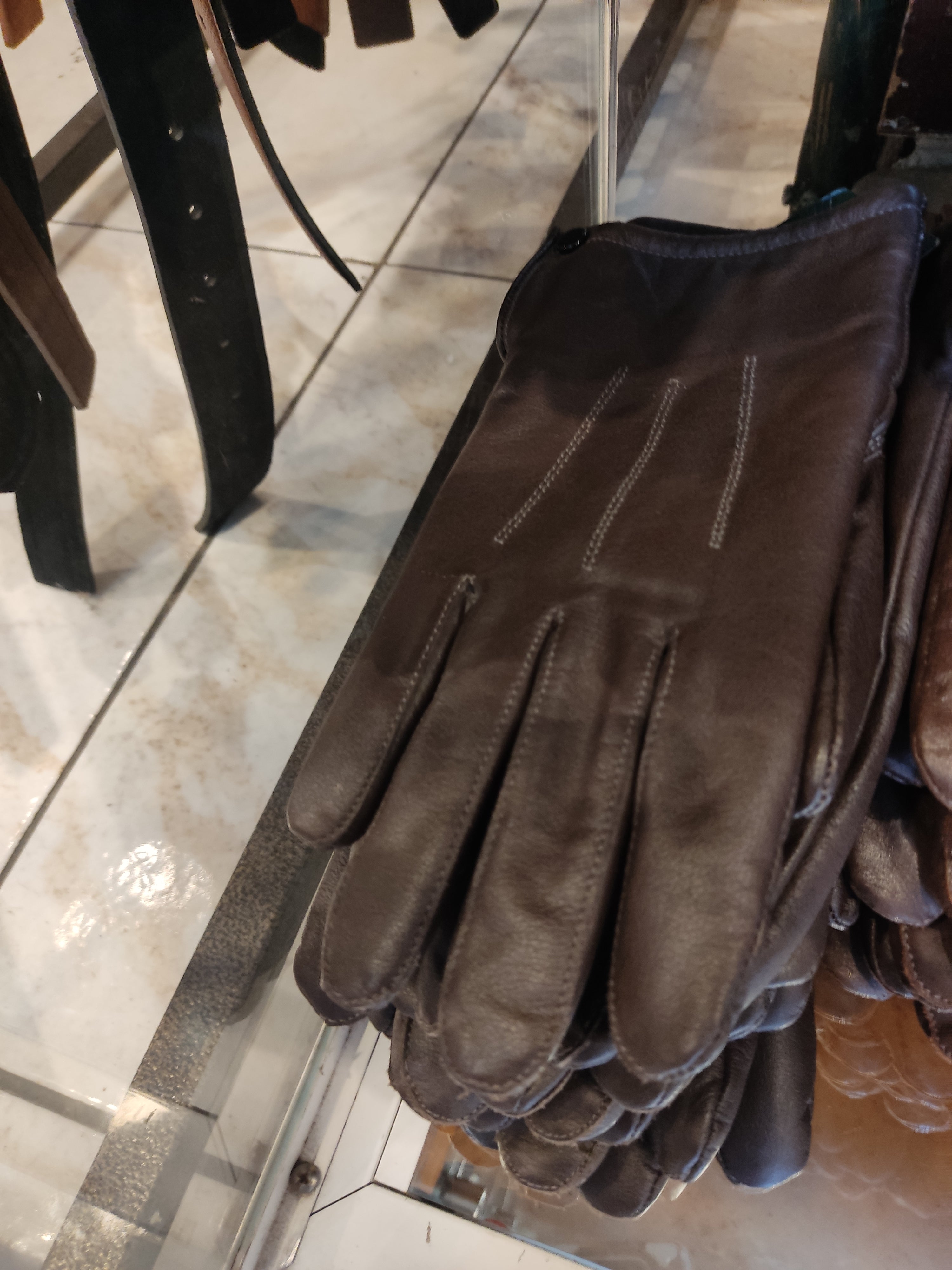Guantes hombre felpa
