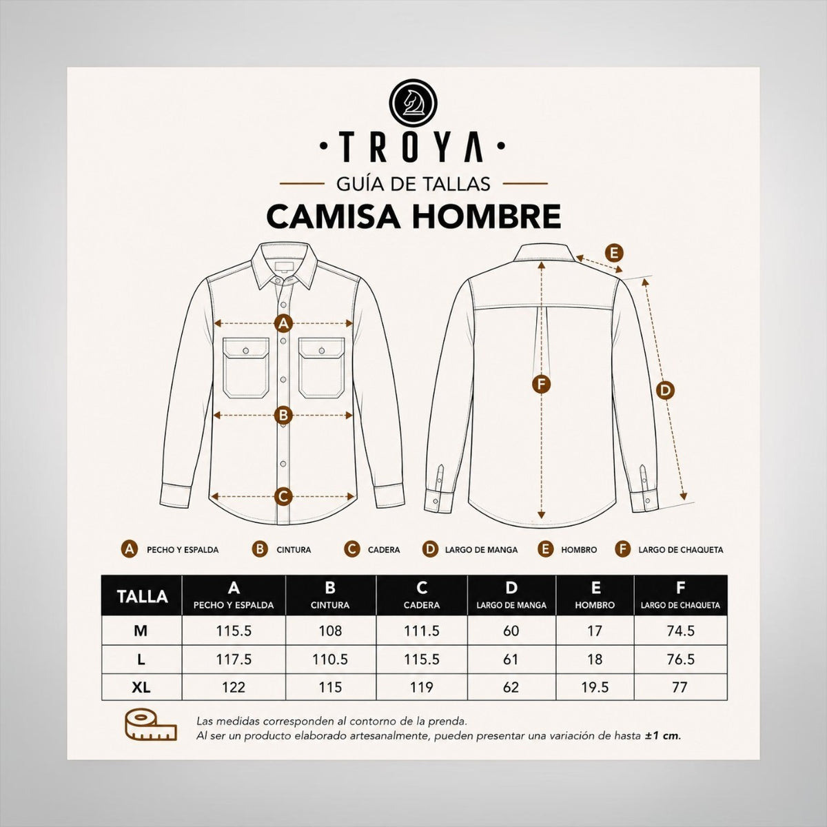 Camisa de Hombre